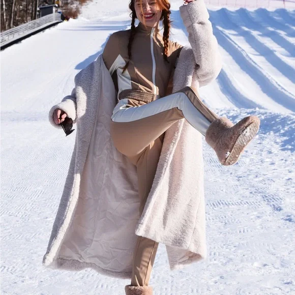 Freedom Moses KUSH COLLECTION Sativa Cozy Tan Winter Boots for Women - Picture 3 of 16